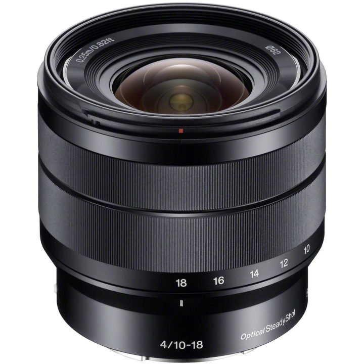 Sony E 10-18mm f/4 OSS Lens