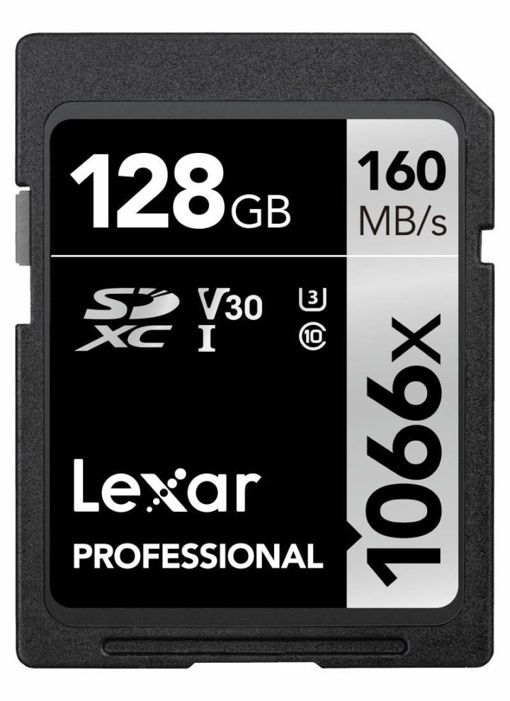 Lexar 128GB Professional 1066x UHS-I SDXC Memory Card