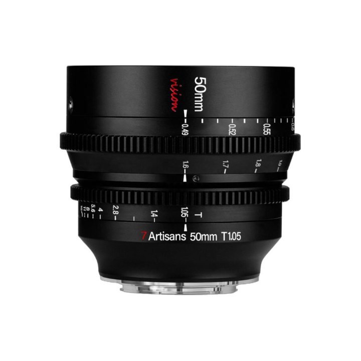 7artisans 50mm T1.05 Cine Lens for Fujifilm X