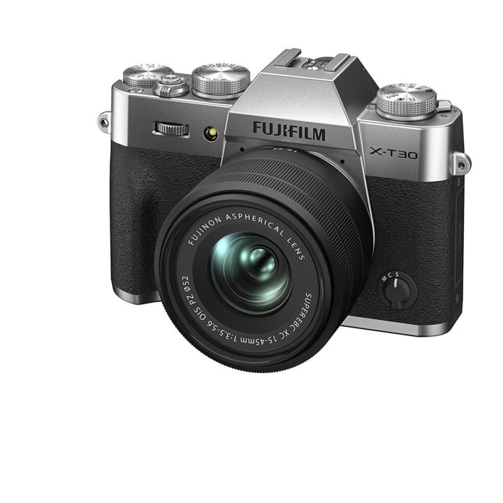 FUJIFILM X-T30 II Mirrorless Camera with XC 15-45mm OIS PZ Lens