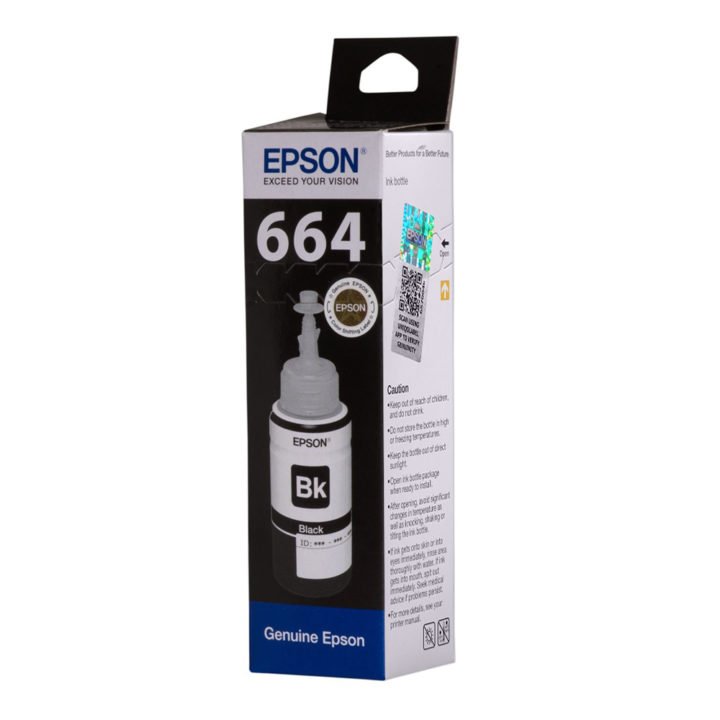 EPSON T6641 Black Ink Bottle