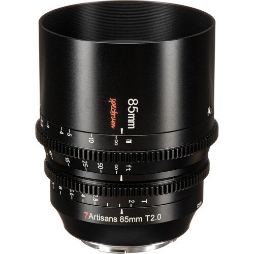 7artisans 85mm T2.0 Prime Cine Lens L Mount