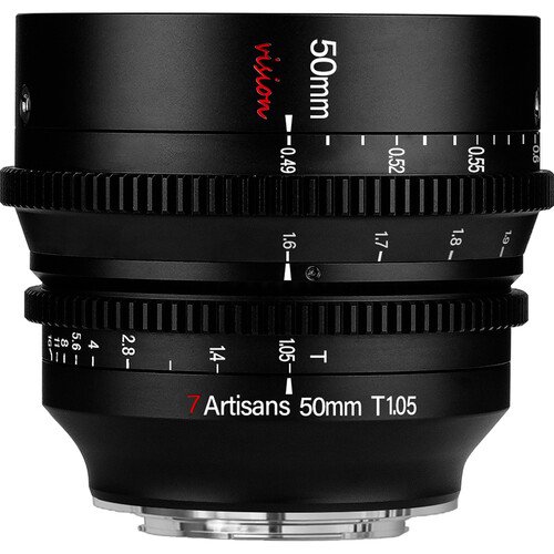 7artisans Photoelectric 50mm T1.05 Vision Cine Lens