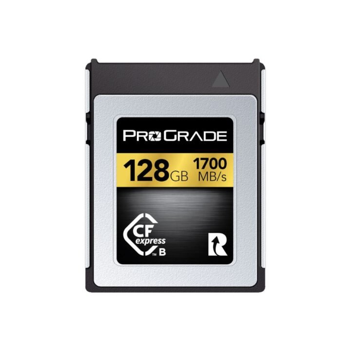 ProGrade Digital 128GB CFexpress Type B 2.0 Memory Card / Gold / 1700 MB/s